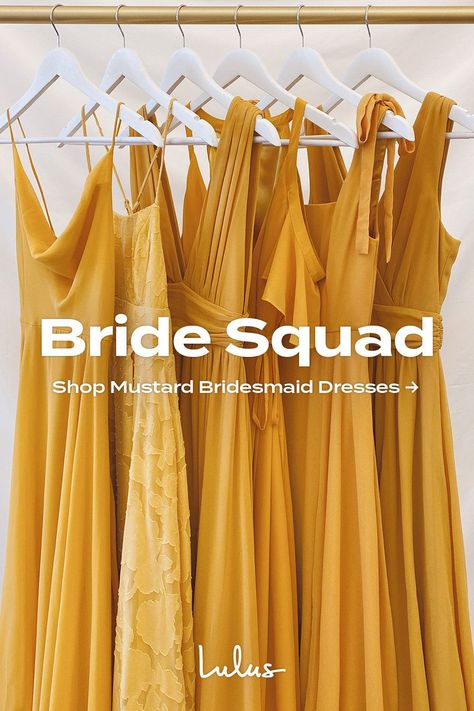 Shop Bridesmaid Dresses in Fall Hues Check more at https://nftblog.pro/shop-bridesmaid-dresses-in-fall-hues/ Marigold Dress Bridesmaid, Butterscotch Bridesmaid Dresses, Bright Colored Bridesmaid Dresses, Yellow Satin Bridesmaid Dresses, Mix Bridesmaid Dresses, Fall Bridesmaid Dresses Rustic, Mustard Yellow Bridesmaid Dresses, Fun Bridesmaid Dresses, Sunset Bridesmaid Dresses