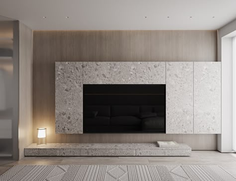 Ikea Besta Fireplace, Tv Wall Design Minimalist, Japandi Tv Wall, Living Tv Wall, In Wall Tv, Tv With Fireplace, Tv Wall Modern, Tv Wall Design Modern, Tv Wall Ideas Modern