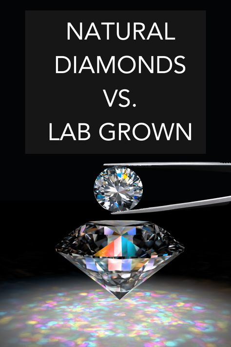 natural diamonds vs lab grown Lab Vs Natural Diamond, Lab Grown Diamonds Vs Real Diamonds, Lab Diamonds Vs Real, Lab Grown Vs Natural Diamonds, Lab Created Engagement Rings, Lab Created Diamond Rings, Fine Jewelery, Diamonds Jewelry, Lab Grown Diamonds Engagement