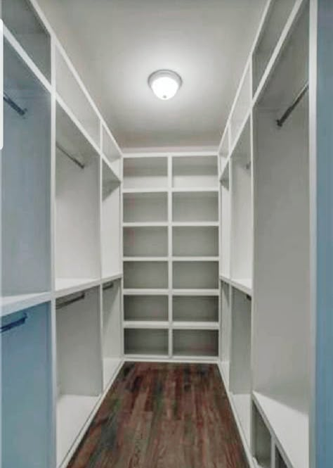 10x5 Walk In Closet, 6x8 Walk In Closet Design, Closet Design Layout Diy, U Shaped Closet Design, Walk In Closet With Safe, 5 X 10 Walk In Closet Ideas, Walk In Closet With Shoe Shelves, Long Walk In Closet Ideas, 4x8 Walk In Closet Layout