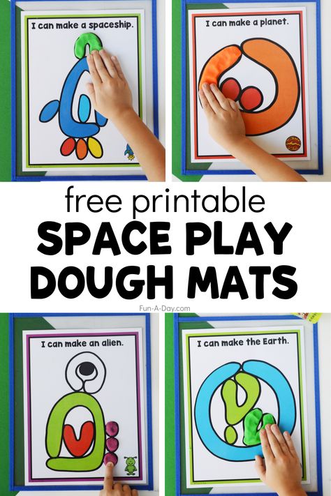 Preschool Space Theme, Space Playdough, Space Activities For Preschoolers, Space Activities Preschool, Kindergarten Space, Space Lesson Plans, Outer Space Activities, Planets Activities, Space Theme Preschool