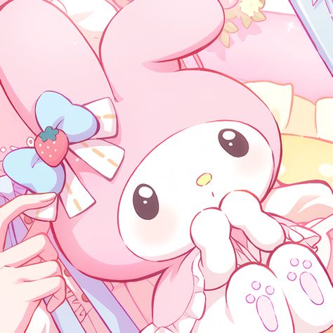 Discord Server, My Melody, A Girl, Anime, Pink