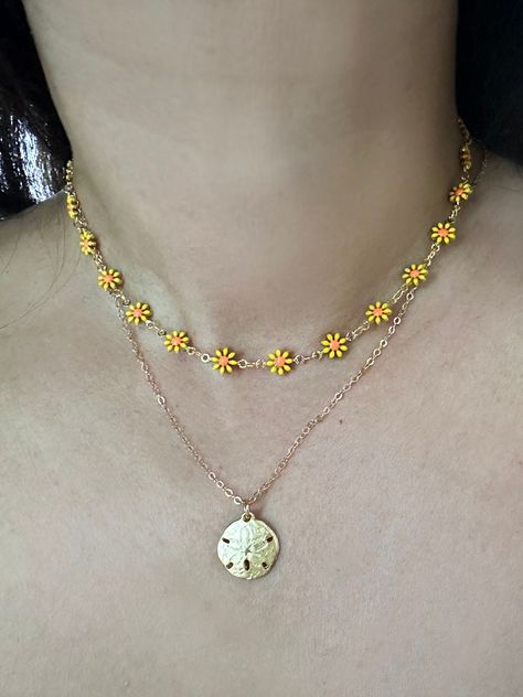 Daisy Choker, Flower Chain, Flower Choker, Daisy Necklace, Yellow Daisy, Necklace Flower, White Daisy, Necklace White, Floral Necklace