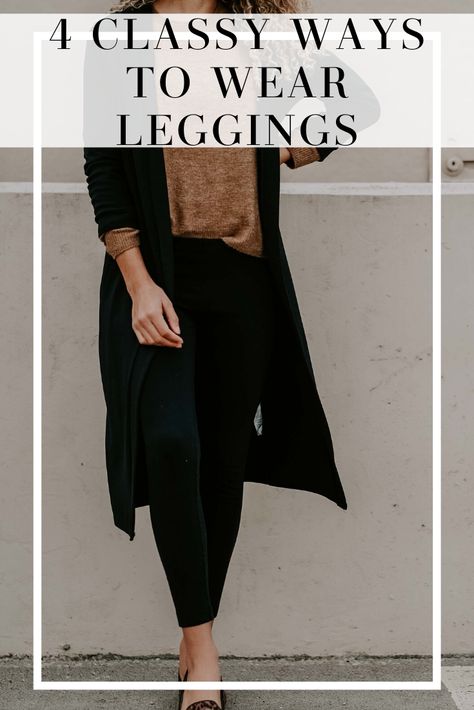 Leggings Outfit Winter Dressy, Dressy Leggings Outfit, Leggings At Work, Leggings Outfit Dressy, Black Leggings Outfit Winter, Ways To Wear Leggings, Black Leggings Outfit Fall, Leggings Work Outfit, Fashion Inspo Winter