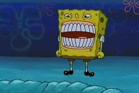 When your S.O. brings up that thing you've been fighting about but you're in front of your friends: Cursed Spongebob, Spongebob Frames, Spongebob Reaction Pics, Spongebob Reaction, Spongebob Funny Pictures, Spongebob Faces, Spongebob Meme, Spongebob Pics, Funny Spongebob