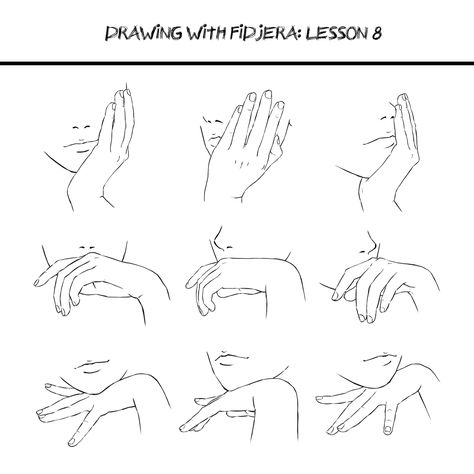 La posición de las manos ya las cara Pouring Drink Reference, Hands On Face, Drawing Hands, Hand Gestures, Hand Drawing Reference, Hand Reference, Poses References, Anatomy Reference, Drawing Tutorials