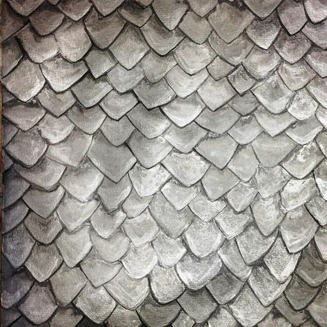 51 Likes, 3 Comments - Shannon Geis. Artist (@shannongeis) on Instagram: “Anyone want some fabulous #dragon #scales #wallpaper in their bar or study? #pewter #platinum…” Scales Wallpaper, Daeron Targaryen, Eldritch Knight, Dragon Scales, Dragon Age Inquisition, Modern Masters, Dragon Rider, Dragon Scale, White Dragon