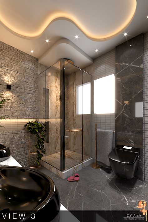 Modern washroom design on Behance Toilet Ceiling Design Modern, Ceiling Design Washroom, Restrooms Design, Modern Bathroom Design Tile, Modern Living Room Brown, Modern Washroom, Modern Washroom Design, Woman Bedroom Ideas, Grown Woman Bedroom Ideas