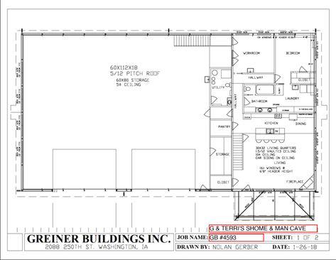 Rv Barn With Living Quarters, Pole Barn Living Quarters, Barn Apartment Plans, Pole Barn With Living Quarters, Pole Building Garage, Pole Barn Shop, Rv Barn, Shop With Living Quarters, Garage With Living Quarters