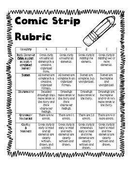 Rubric For Comic For Children Buscar Con Google Proye - vrogue.co