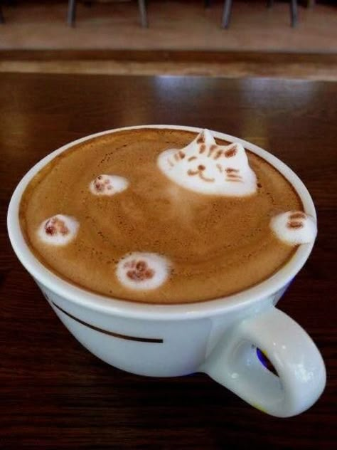 Latte Art Aesthetic, Barista Life, Manifesting Life, Coffee Latte Art, Foam Art, 귀여운 음식 그�림, Coffee Barista, Cafe Latte, Cat Cafe