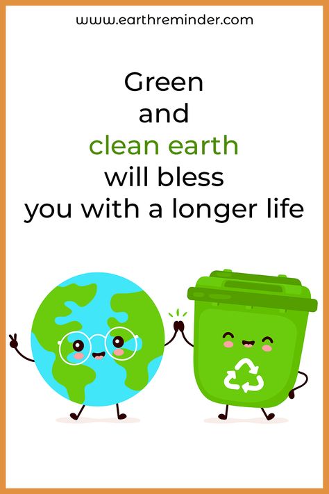 Clean and Green Earth will alwways bless you with a good health and life. With fresh air and water everything will be good. #saveearthposters #cleanearth #greenearth Go Green Slogans, Go Green Posters, Earth Day Slogans, Protect Mother Earth, Save Earth Posters, Earth Day Drawing, Clean Earth, Environment Quotes, Earth Day Posters