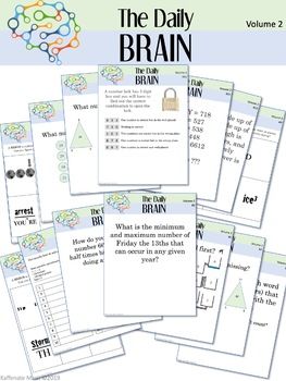 9 Kaffenate Math Brain Busters ideas | brain busters, critical thinking ...