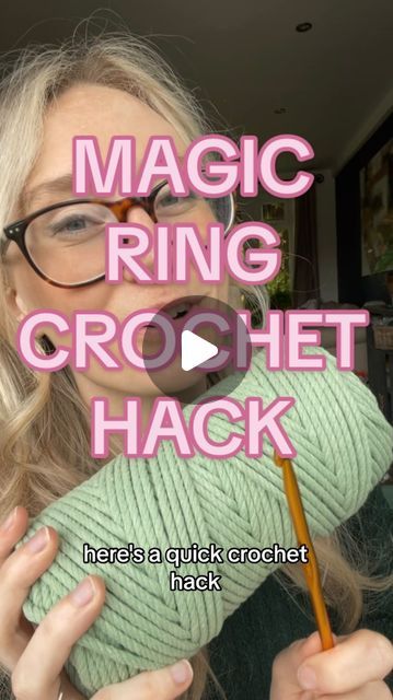 Gracefully Made on Instagram: "Does anyone else struggle with the magic ring? 😭🙌 Same! If you’re a beginner crocheter, it can be a struggle to learn how to do it, so here’s a quick tutorial on how to create the magic ring the EASY way 🥳

#crochet #crocheting #crochetersofinstagram #crocheting #crochetlover #crochetaddiction #crochettips #crochettutorial #crochetpattern #amigurumis #amigurmiscrochet #amigurumis #crochetaddict #crochethack #crochetinspiration #crochetinspo #crochetideas" How To Crochet A Magic Circle Tutorial, Crochet Magic Ring How To, How To Crochet The Magic Circle, Easy Magic Ring Crochet Tutorial, How To Magic Ring Crochet, How To Do A Magic Circle, Magic Circle Crochet Tutorial Easy, How To Do A Magic Ring, How To Crochet Videos