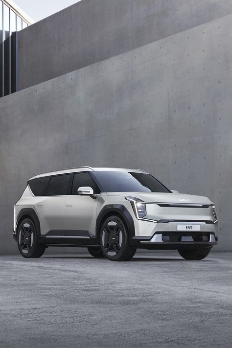 Ev Vehicle, Kia Electric Suv, Suv Electric Cars, Kia Ev9 Suv, Kia Ev9, Electric Suv, Electric Vehicles, 2024 Cars, Kia Suv