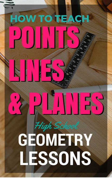 Points Lines And Planes, Geometry Activities High School, 10th Grade Geometry, Middle School Geometry, High School Geometry, High School Math Activities, Geometry Teacher, Plane Geometry, Geometry Lessons