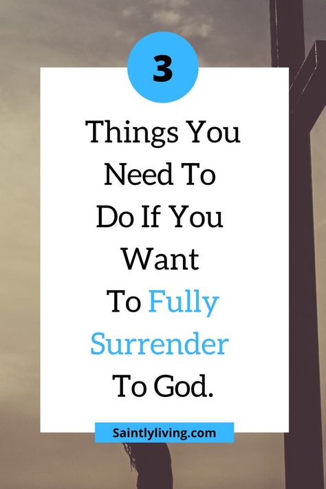 surrendering to God Surrendering To God, Bible Journal Notebooks, Jesus Help, Fast And Pray, Surrender To God, Bible Topics, Bible Study Help, Faith Blogs, Godly Life