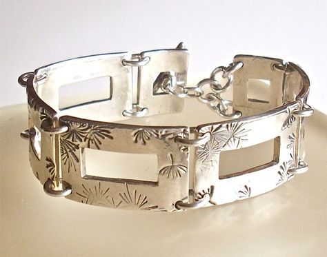 Link silver clay bracelet - Artist Susan Snell Metal Clay Designs, Metal Clay Tutorial, Pmc Jewelry, Art Clay Silver, Silver Metal Clay, Silver Clay, Diy Jewelry Inspiration, Metal Clay Jewelry, Clay Bracelet