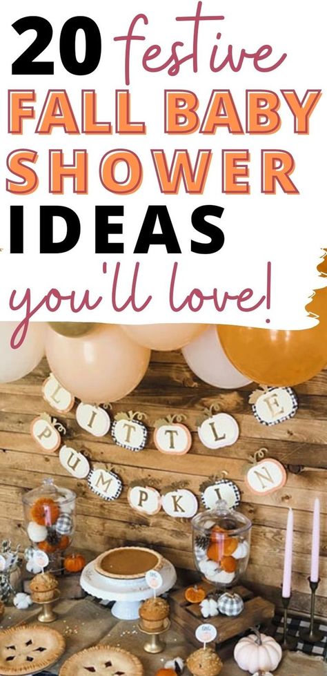 fall baby shower ideas December Baby Shower Ideas, Fall Baby Shower Ideas, Popular Baby Shower Themes, Creative Baby Shower Themes, Fall Baby Shower Themes, Unique Baby Shower Themes, Girl Shower Themes, Creative Baby Shower