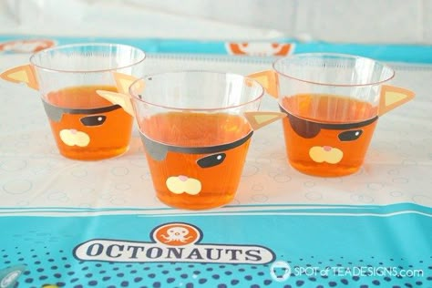 Octonauts Party Desserts | Spot of Tea Designs Octonauts Party Favors, Octonauts Birthday Party Food, Octonauts Birthday Party, Octonauts Party, Birthday Party At Park, Party Like Its 1999, Park Birthday, Leo Birthday, Pool Birthday