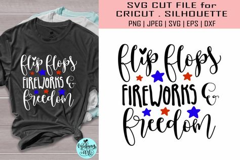 Download Flip flops fireworks and freedom svg, 4th of july svg (691943) today! We have a huge range of SVGs products available. Commercial License Included. Holiday Shirt Ideas, Freedom Graphic, Svg Shirts, Easter Svg Files, Fourth Of July Svg, Spring Svg, Jack O Lantern Faces, Nurse Svg, Svg Kids