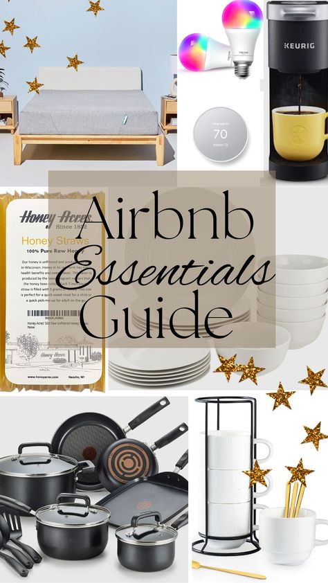 Airbnb Essentials, Airbnb Kitchen, Google Nest Thermostat, Airbnb Hosting, Clean Toilet Bowl, Kitchen Guide, Laundry Essentials, Bedroom Laundry, Kitchen Cleaner