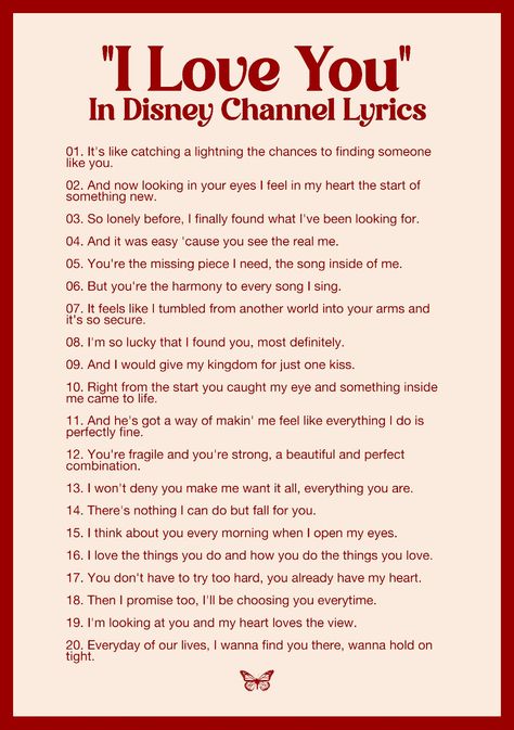 hsm has the best love songs Disney Song Lyrics Quotes, Love Quotes For Him Songs Lyrics, Quotes From Love Songs, I Love U Aesthetic Text, I Love You In Song Lyrics, Songs To Dedicate To Him, Song Lyrics Love Captions, Love Quotes From Songs Lyrics, Hsm Quotes