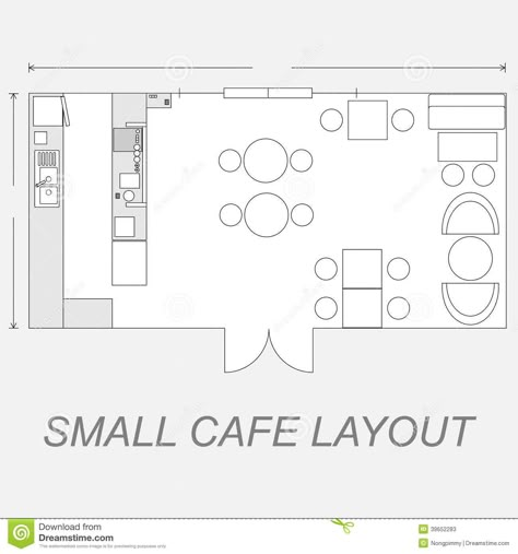 Small Cafe Layout Stock Vector - Image: 39652283 Small Cafe Layout, Small Cafe Floor Plan, Cafe Floor Plan Layout, Cafe Layout Plan, Cafe Layout, Cafe Floor, Cafe Floor Plan, Cafe Illustration, Restaurant Floor Plan