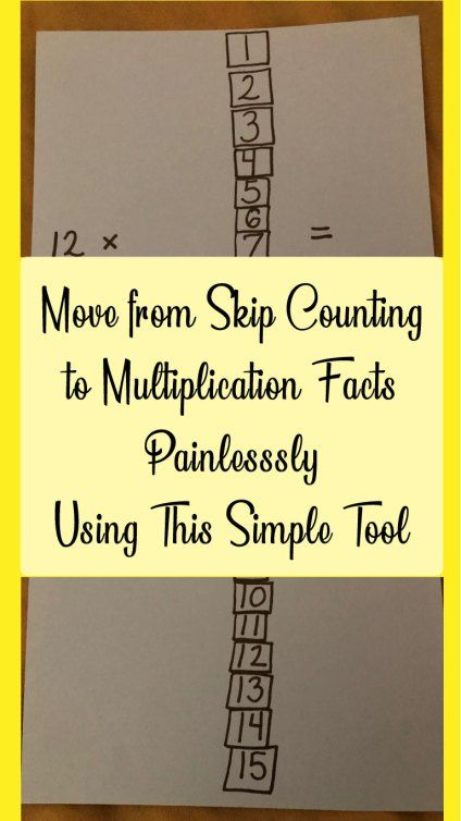 Multiplication Tricks, Learning Multiplication, Multiplication Tables, Teaching Multiplication, Math Multiplication, Kids Math, Skip Counting, Math Help, Ten Frames