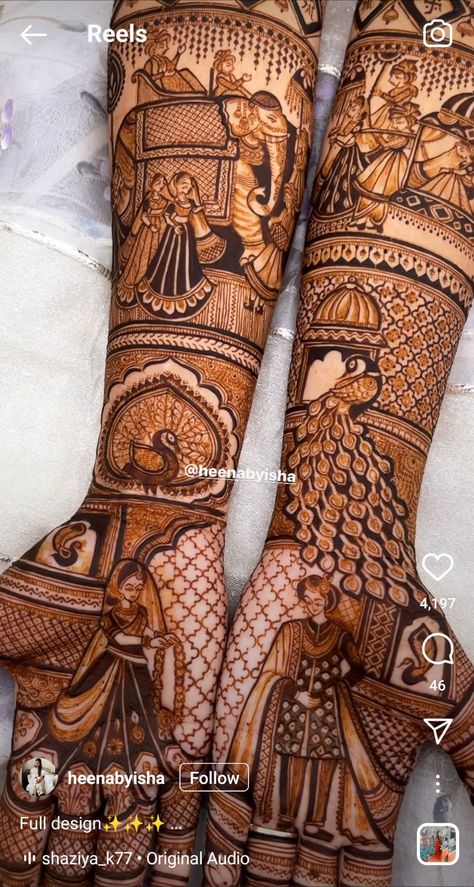 Latest Mehndi Designs Wedding, Henna Designs Front Hand, Palm Henna Designs, Hand Henna Designs, Palm Henna, Rajasthani Mehndi Designs, New Bridal Mehndi Designs, Modern Henna, Bridal Mehendi Designs Hands