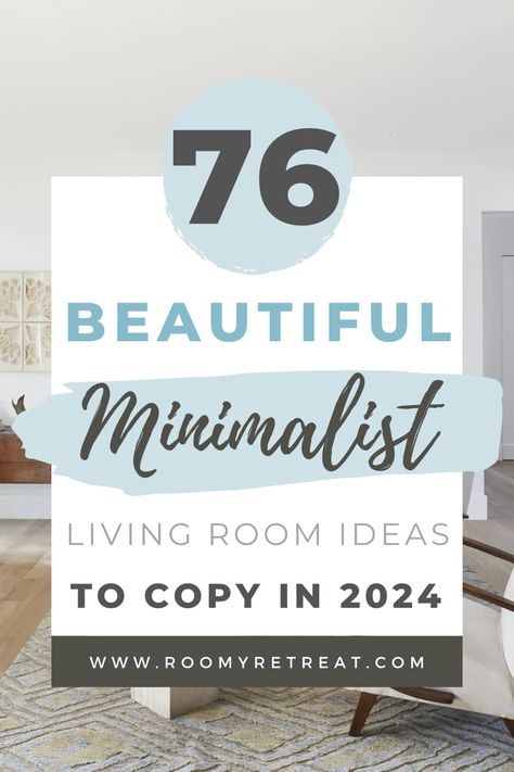 76 Minimalist Living Room Ideas That'll Make You Want to Toss EVERYTHING Minimal Cozy Home Decor, Comfy Minimalist Home, Modern Simple Home Decor, Vintage Minimalist Decor Living Room, Minimalist Great Room, Clean Living Room Aesthetic Minimalist, Minamilism Interior Design, Minimalist Country Home, Living Room Inspo Minimalist