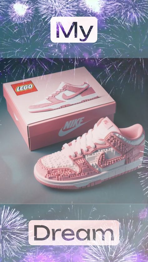 #poludzaa #pink #lego #nike #shoes #love Lego Shoes, Cute Nike Shoes, Cute Nikes, Shoes Nike, Nike Shoes, Lego, Nike, Pink