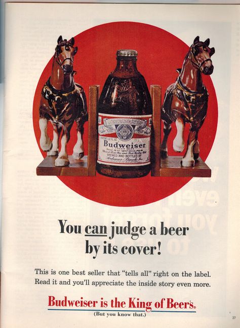 Vintage Print Ad April 1969 : Budweiser Beer Wall Art Decor 8.5" x 11" advertisement Beer Magazine, Bud Beer, Beer Promotion, Vintage Life Magazine, Beer Commercials, Alcohol Ads, Budweiser Clydesdales, Beer Ads, Beer Wall