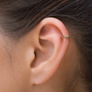 Gold Helix Piercing Cartilage Earring Tragus Earring Daith | Etsy Anti Helix, Gold Helix Earrings, Piercing Men, Helix Earrings Hoop, Gold Cartilage Earrings, Helix Ring, Tragus Ring, Tragus Hoop, Helix Jewelry