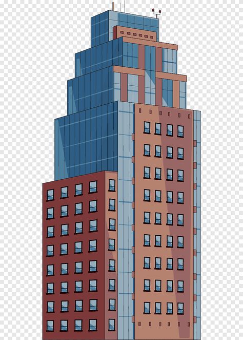 Cartoon Architecture, Building Cartoon, Virtual City, Buildings Artwork, Cartoon City, Cartoon Building, Downtown Nyc, Painting Cartoon, Paper Architecture