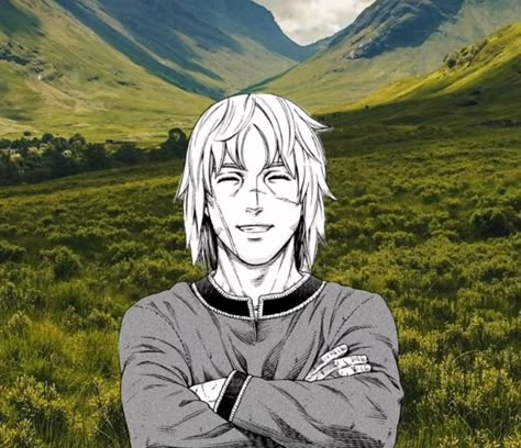 Vinland Saga Thorfinn Manga, Thorfinn Manga Icon, Vinland Saga Pfp, Thorfinn Pfp, Thorfinn Manga, Thorfinn Icon, Vinland Saga Thorfinn, I Have No Enemies, Hope Core