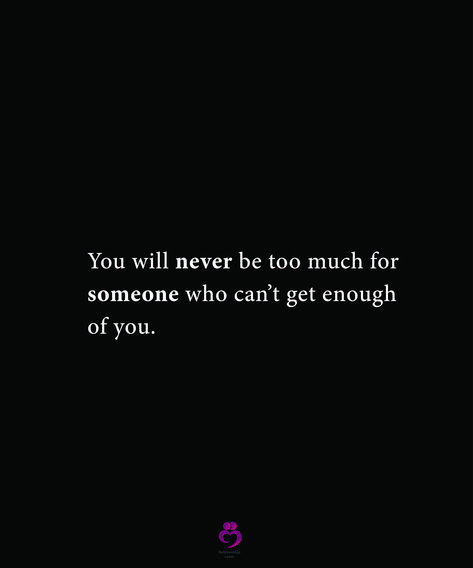 You will never be too much for
someone who can’t get enough
of you.
#relationshipquotes #womenquotes Be With Someone Who Quotes, Too Much For Someone, Enough Is Enough Quotes, Never Been Loved, Reasons Why I Love You, Love Is Not Enough, Psychology Quotes, Growth Quotes, I Trusted You