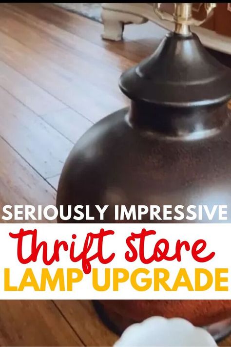 Lamp Makeover Diy, Floor Lamp Makeover, Desk Chair Makeover, Spray Paint Lamps, Diy Lamp Makeover, Scrub Soap Bars, Textured Spray Paint, Mercury Glass Lamp, Diy Chalkboard Sign