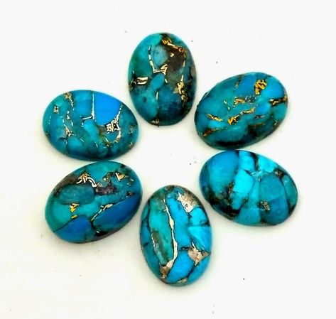 10 Pieces Blue Copper Turquoise Oval Shape Loose Smooth | Etsy Ancient Aztecs, Gemstone List, Jewelry Stones, Copper Turquoise, Minerals And Gemstones, Rocks And Gems, Genuine Turquoise, Labradorite Stone, Gem Stones