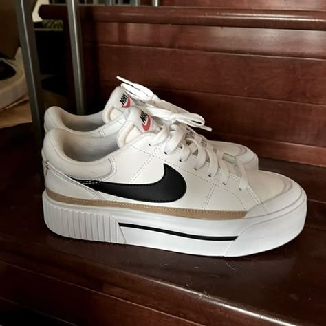 Nike Court Legacy Lift, Court Legacy Lift, Nike Court Legacy, Gymnastics Shoes, Trendy Shoes Sneakers, Fresh Shoes, Cute Sneakers, Hype Shoes, Shoe Inspo