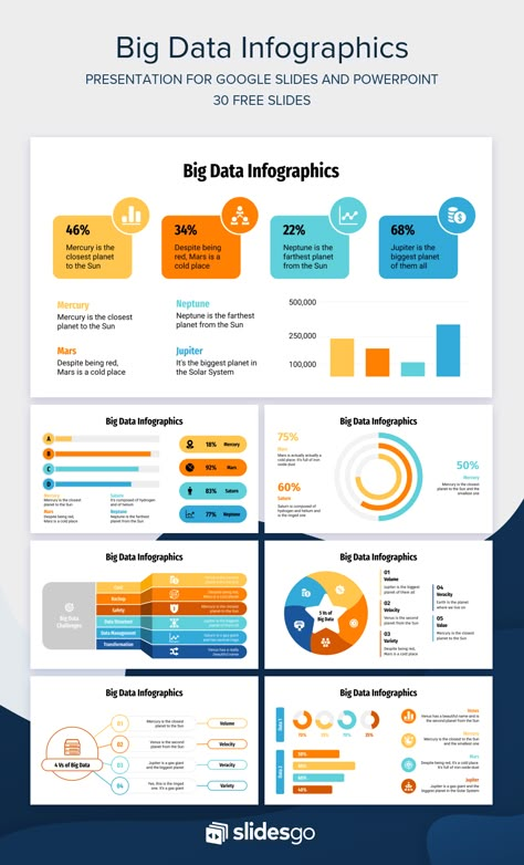 Analyse large amounts of information using these Big Data Infographics. Available now as Google Slides & PowerPoint template Business Infographic Templates, Big Data Infographic, Google Slides Ideas, Instructional Design Templates, Dashboard Design Template, Timeline Infographic Design, Powerpoint Infographic, Data Dashboard, Powerpoint Tutorial