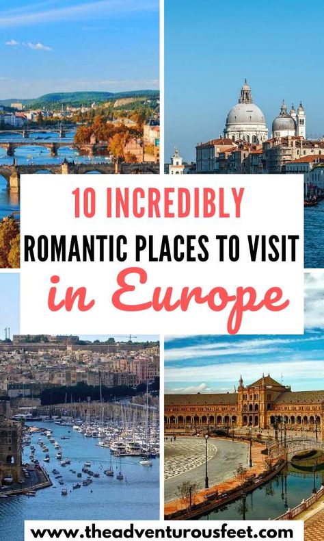 Want to go on a romantic getaway with your loved one? Here are the most romantic places in Europe to consider. | Europe romantic places | Romantic places to travel in Europe | Romantic places to visit in Europe | beautiful romantic places in Europe | Romantic getaways in Europe |Romantic getawaya Europe bucketlist |Romantic weekend getaways in Europe | best valentines destinations in Europe | Most romantic destinations in Europe #theadventurousfeet #romanticplacesaroundtheworld Desserts Easter, Recipes Easter, Cake Easter, Places To Visit In Europe, European Trip, Desserts Ideas, Quotes Romantic, Desserts Cake, Travel California