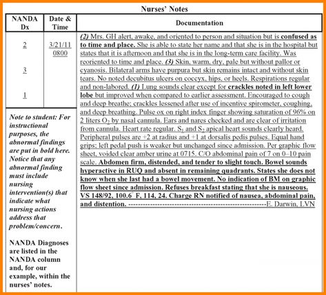 Free Nurses Notes Template Free Download Nursing Notes Home Health Nursing Note Template Sample Nursing Documentation Examples, Nursing Notes Examples, Nurses Notes, Charting For Nurses, Notes Examples, Nursing Documentation, Nurse Notes, Home Health Nurse, Long Term Care Facilities