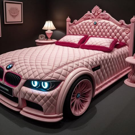 BMW Car Shaped Beds: Design a Comfortable Bed Inspired by BMW Car Concepts 3 Weird Beds, Unusual Beds, Bed Inspired, Creative Beds, Concept Furniture, Handbag Cakes, Sleep Posture, Moving Apartment, Stylish Bedroom Design