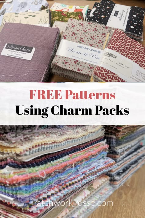 35  Free Charm Pack Quilt Patterns 44 Quilts Made With Charm Packs, Charm Pack Projects Free Pattern, Free Charm Pack Quilt Patterns, Charm Pack Quilt Patterns Free, Free Mini Quilt Patterns, Charm Square Quilt Patterns Free, Large Quilt Blocks, Missouri Star Quilt Pattern, Charm Pack Projects