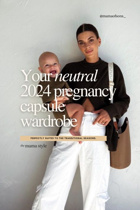 Looking for a capsule wardrobe to take you from bump to baby? Your next 12 months of outfits are sorted, stress-free. Maternity Dressy Casual Outfits, Monthly Capsule Wardrobe, Pregnant Women Work Outfits, Early Bump Outfits, Fall Maternity Capsule Wardrobe, How To Dress The Bump, 12 Week Pregnant Outfits, Pregnant Capsule Wardrobe, 30 Weeks Pregnant Outfit