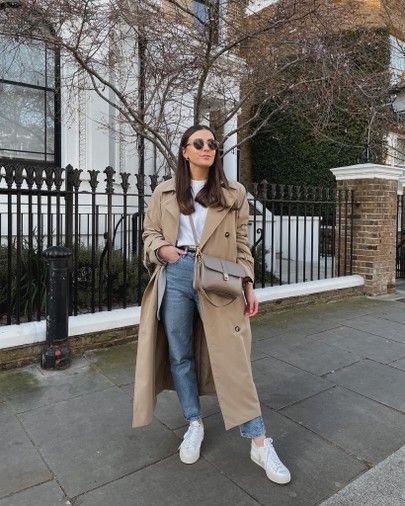 Casual Trench Coat Outfit, Beige Trench Coat Outfit, Trench Coat Outfit Spring, Outfits Europa, Look Trench, Trench Outfit, Coat Outfit Casual, Spring Trench Coat, Outfits Paris