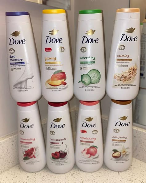 Rich Hygiene on Instagram: "My Dove body wash collection @dove" Dove Collection Aesthetic, Dove Hygiene Products, Dove Body Wash Collection, Body Products Aesthetic, Good Body Wash For Women, Best Dove Body Wash, Best Shower Products, Dove Body Care, Body Wash Aesthetic