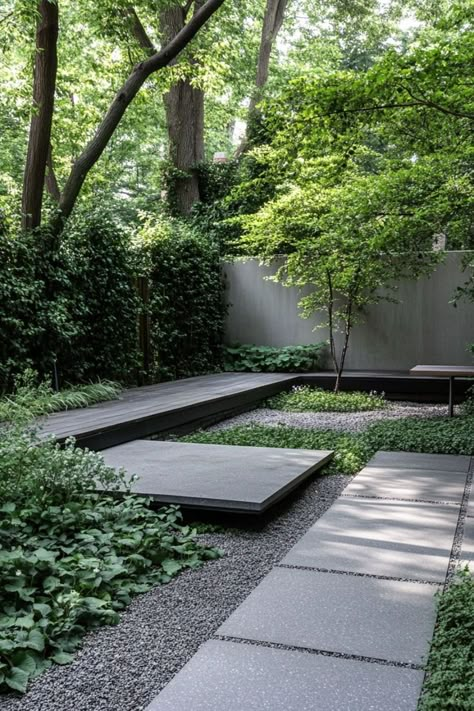 Create a serene garden with minimalist design elements! 🌱🪴 Focus on essentials like clean lines, natural materials, and subtle color palettes to achieve a simple and uncluttered outdoor space. Embrace the beauty of minimalism in your garden. #MinimalistGardens #GardenDesign #SimpleBeauty Serene Garden, Minimalist Garden, Tranquil Retreat, Landscape Concept, Landscape Architecture Design, Modern Backyard, Garden Elements, Garden Landscape Design, Small Backyard Design