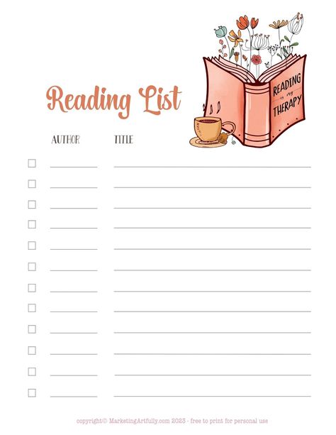 Books To Read List Template, Book Checklist Template, To Read List, To Be Read List, Book Reading List, Book Reading List Template, Reading Checklist, Reading Planner Free Printable, Book List Planner